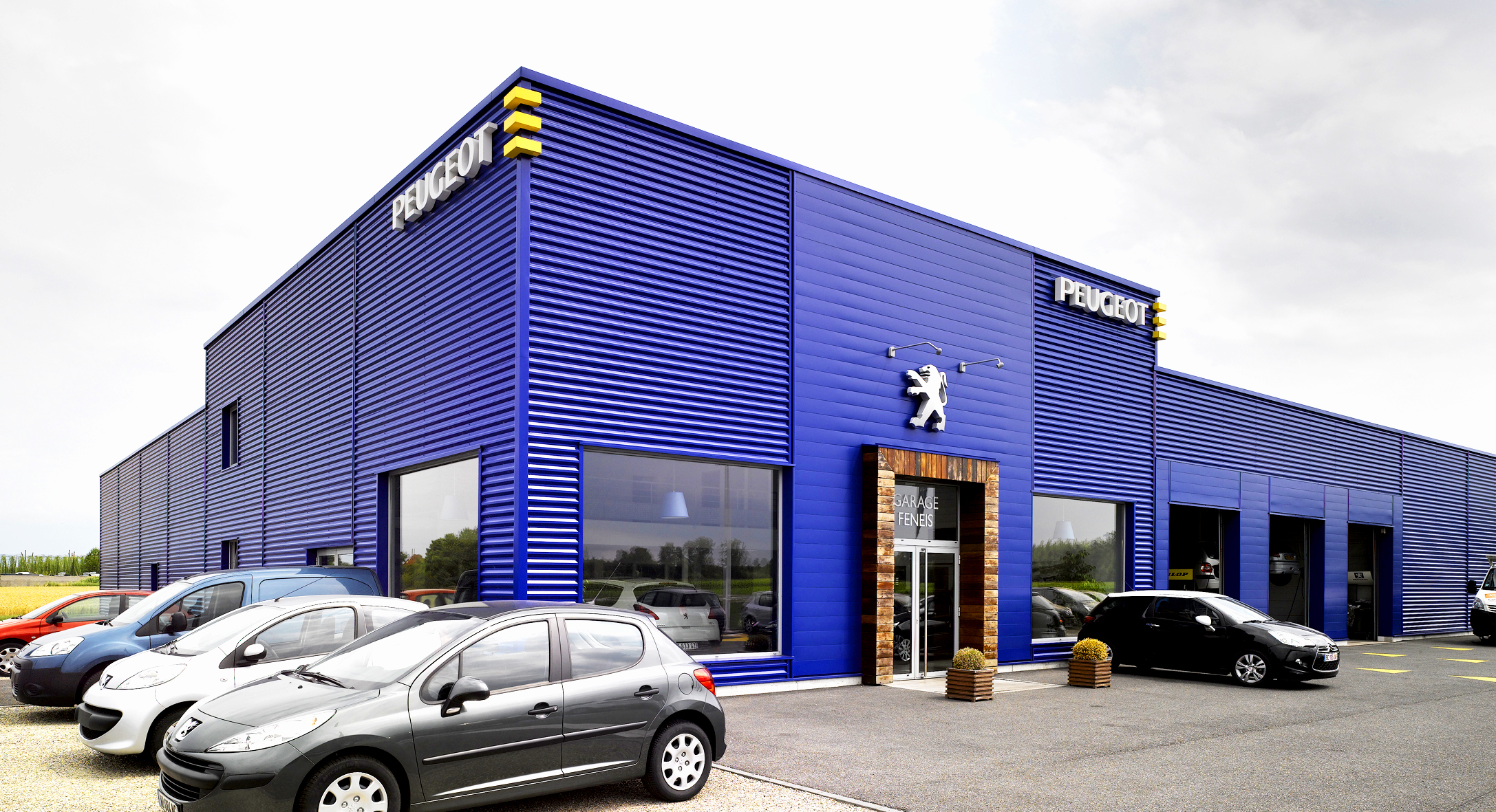 Inauguration Bluebox Peugeot en 2009